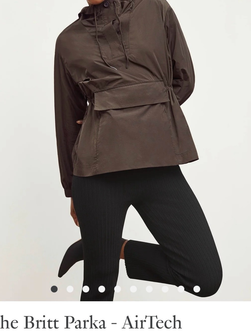 MM Lafleur Britt Parka-AirTech in Dark Moss Size XL